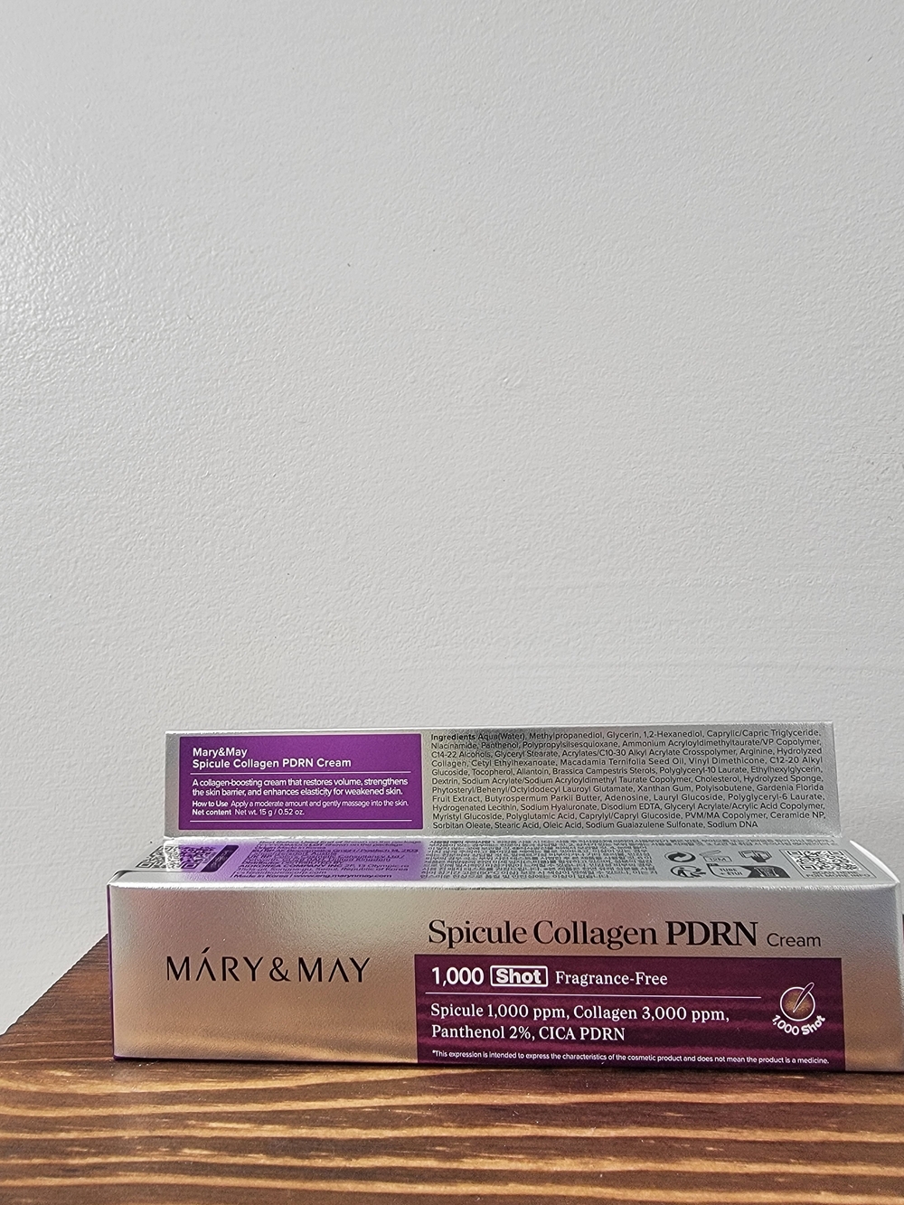Mary&May Spicule Collagen PDRN Cream (15g) - Brand New